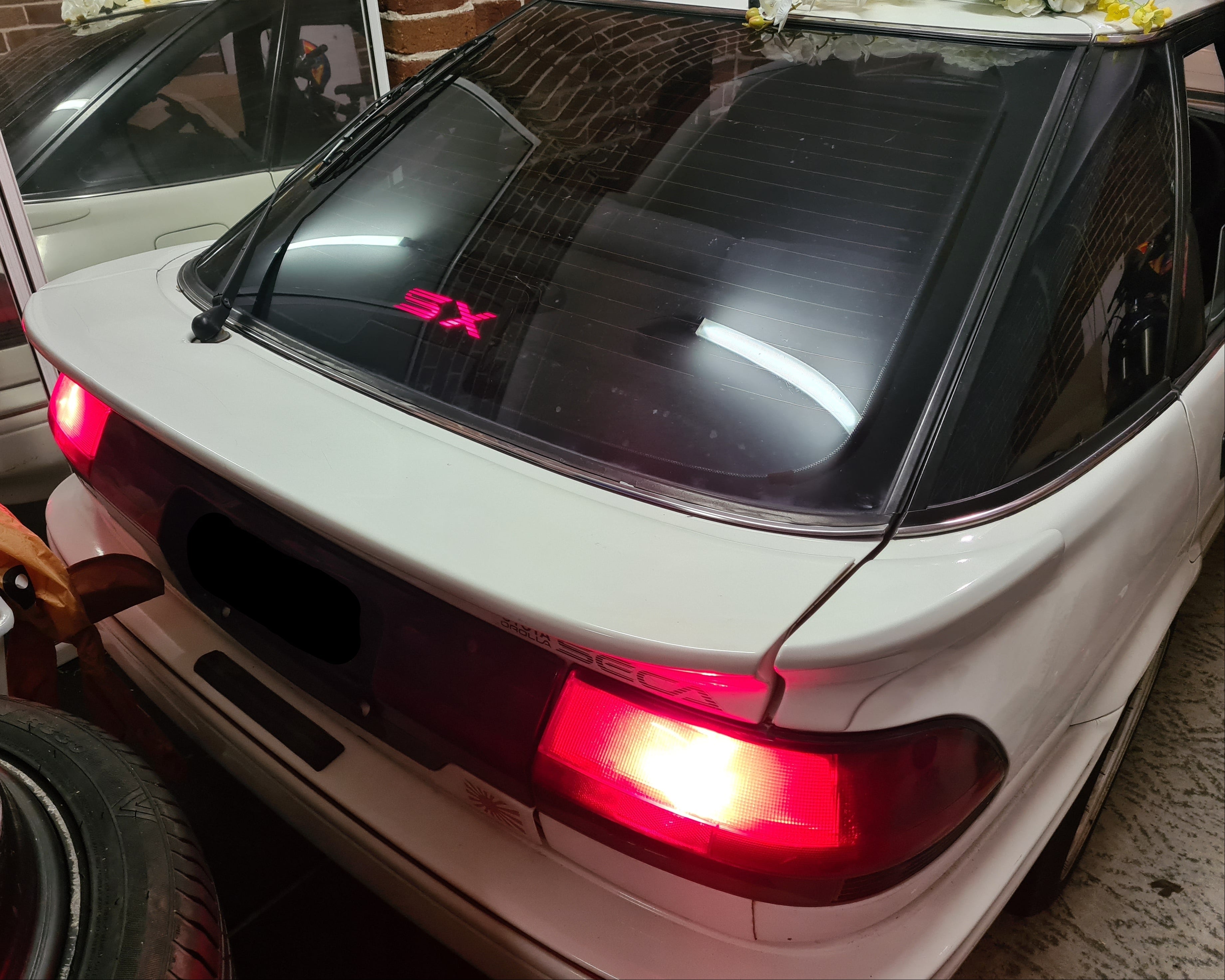 SX SECA Brake light cover