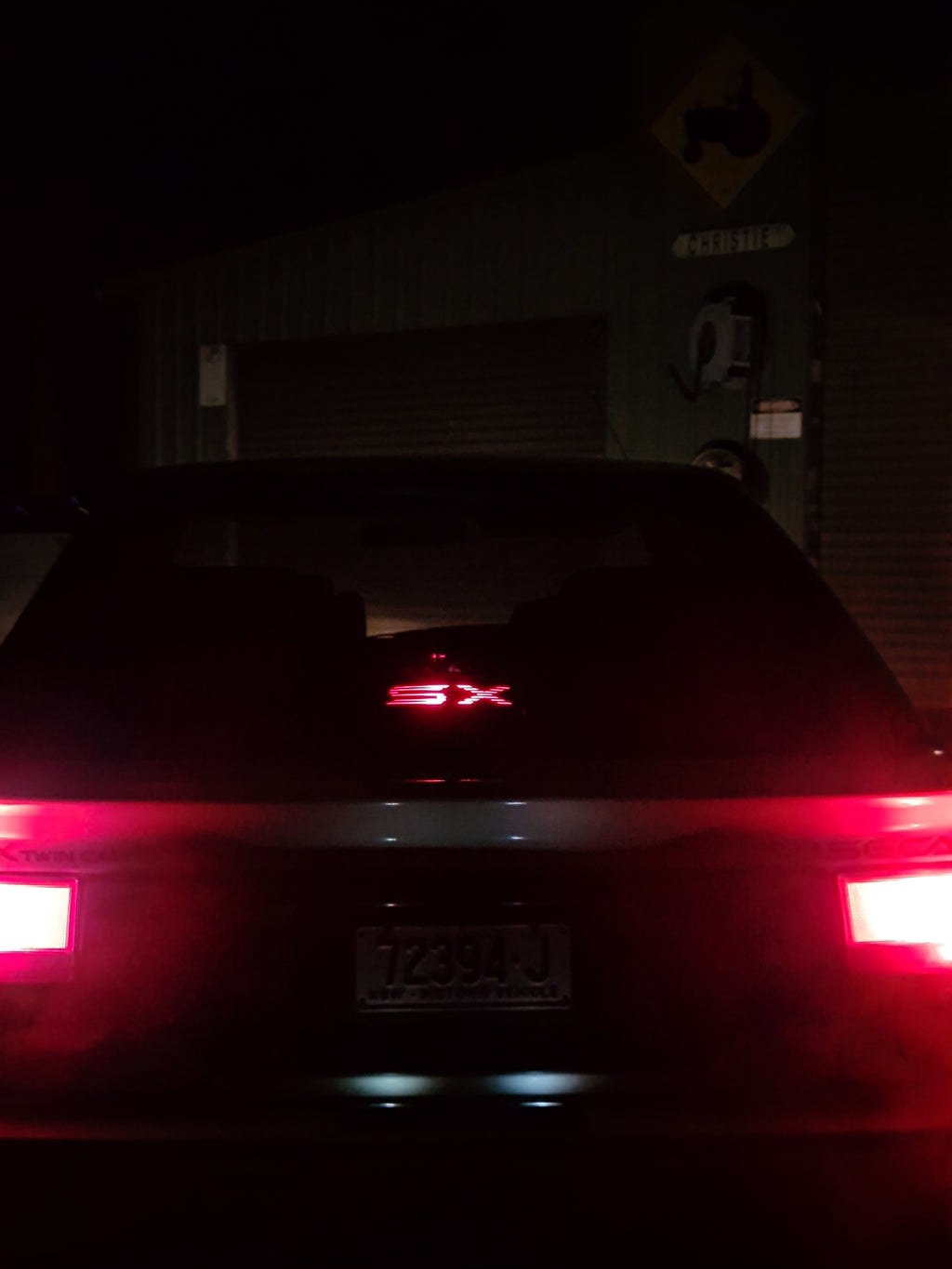 SX SECA Brake light cover