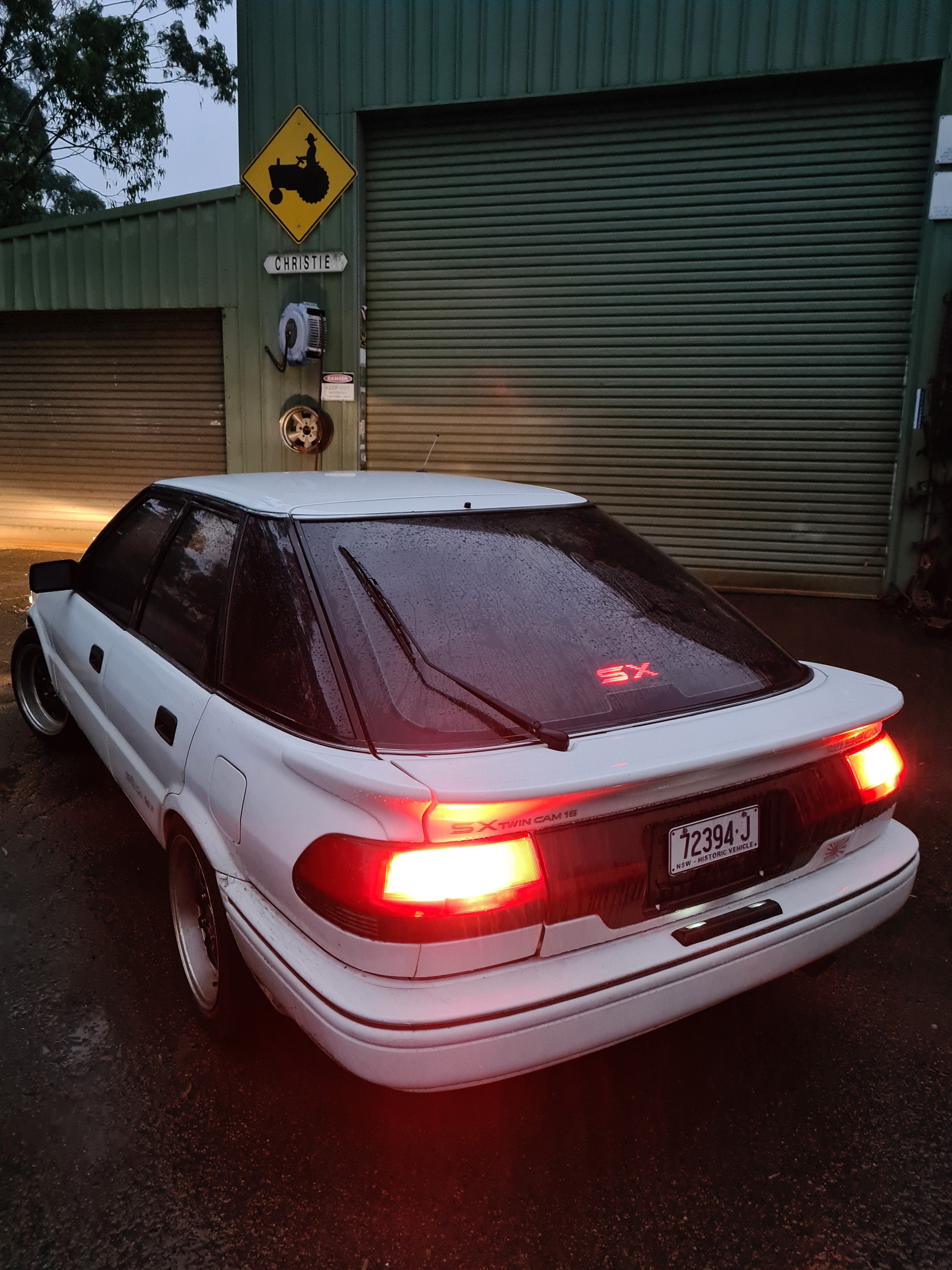SX SECA Brake light cover